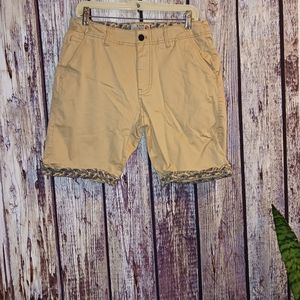 Women's cuffed bermuda shorts sz 31w
